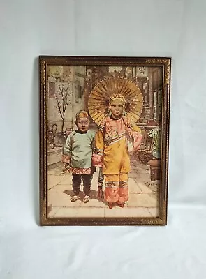 Buy Flohri Art Deco 1930s 40s   Chinese Kids  Orientalism Framed Print • 45£