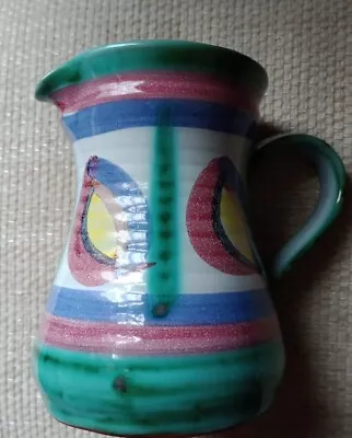 Buy Vintage Tintagel Studio Pottery Jug Earthenware ,5 Inches Tall Capacity 450 Ml • 12.99£