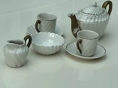 Buy Vintage Miniature China Tea Set Dishes Childs Doll House • 9.99£