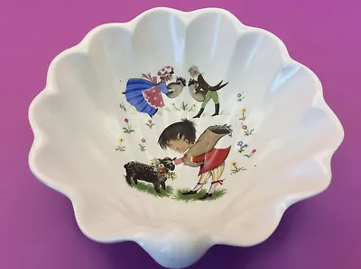 Buy Vintage Ridgway Pottery Dish - The Wool Seller - Staffordshire • 6.99£