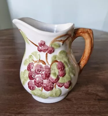 Buy A Shorter And Son 1990's Large Ceramic Decorative Jug Raspberries Pitcher Vase  • 9.99£