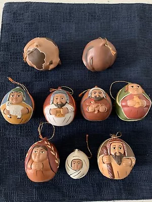 Buy Mexican Pottery Nativity Ornaments • 23.30£