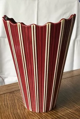 Buy SylvaC Vase, Red/white Striped • 14£