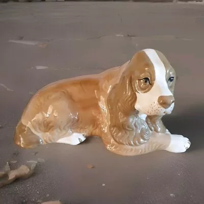 Buy Szeiler Large Ceramic Spaniel Dog Figure Rare  • 35£