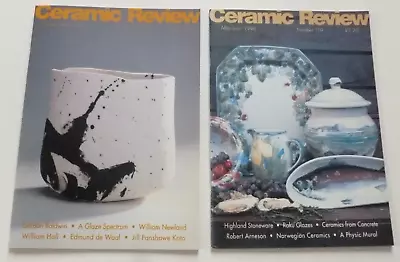 Buy CERAMIC REVIEW VINTAGE MAGAZINES X 2 #158, 159 Gordon Baldwin Highland Stoneware • 12.99£