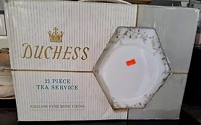 Buy Vintage Duchess Bone China Tea Set. Caprice. 21 Piece. Never Used. • 25£