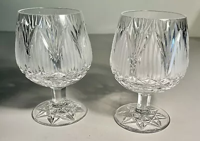 Buy Shannon Suite By TYRONE CRYSTAL Brandy Glasses - Height 5 1/4” - Set Of 2 • 69.89£
