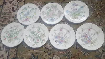 Buy Royal Albert Side Plates 1950's X 7 , All In Good Condition • 15£