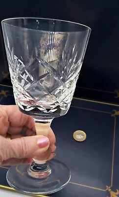 Buy Brierley Crystal Cut Glass Fan/Diamond Design Wine/Water/juices 6  X 3  180 Ml • 8.50£