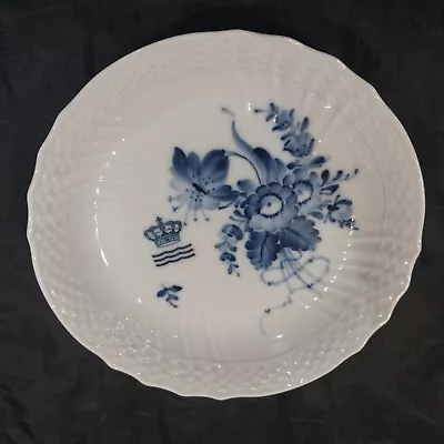 Buy Rare Royal Copenhagen 1981 To 1995 Blue Flower Fluted Small Dish 13 Cm With Box • 14.99£