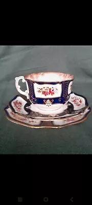 Buy Antique Hammersley Bone China Teacup And Saucers Pattern 12854 • 17.99£