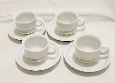 Buy Thomas Rosenthal Trend Candy Coffe Mugs With Saucers 8 Piece Set Vintage ~Rare~ • 83.87£