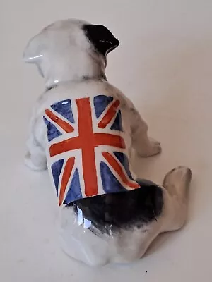 Buy *rare* Carlton Ware Union Jack Bulldog Carltonware Medium Flag Version, Perfect • 62.99£