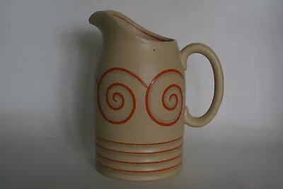Buy Grays Pottery ART DECO Abstract Wave Large Table Jug - Pattern A3281 C.1935 • 39.95£