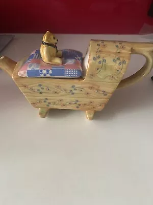 Buy Vintage The Teapottery Collectors Unusual Teapot With Teddy Bear Lid. • 19.99£