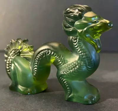 Buy Lalique Antinea Green Dragon One Of My Over 400+ Lalique Listings • 399.80£