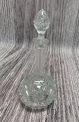 Buy Small Cut Glass Decanter 9.5in (WH) • 6.99£