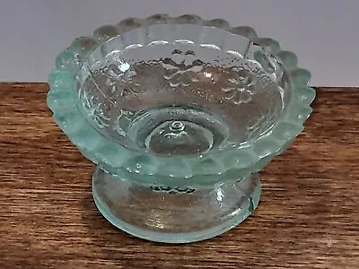 Buy Antique 1900s Dolls House Miniature Glass Fruit Bowl With Flower Design  Rare • 15£