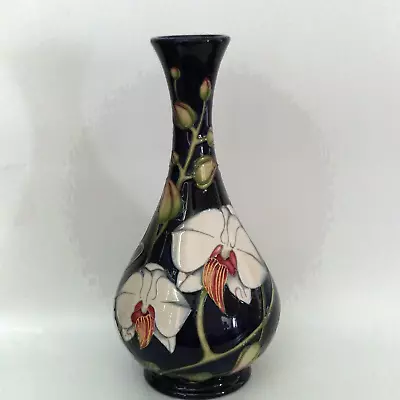 Buy Moorcroft Ltd. Ed. 205/350 Vase By Philip Gibson  Chatsworth Orchid  C2001 • 150£