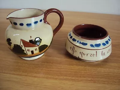 Buy 2 Pieces Of Vintage Torquay Devon Motto Ware • 3£