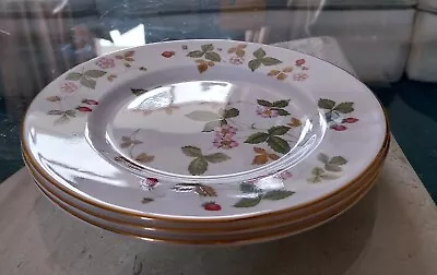Buy Vintage Wedgwood Wild Strawberry Pattern Bone China Side Plate • 12£