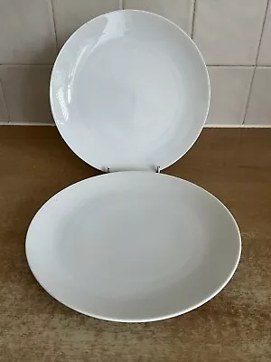 Buy Thomas China - 2 X 21.5 Cm Salad / Luncheon Plates - White • 10£