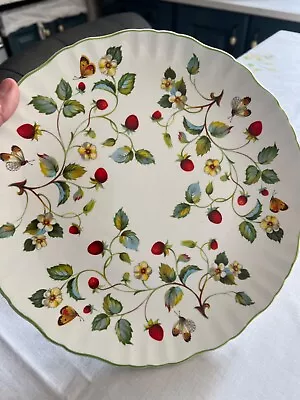 Buy Vintage James Kent Old Foley Fine Earthenware Strawberry Plate • 10£