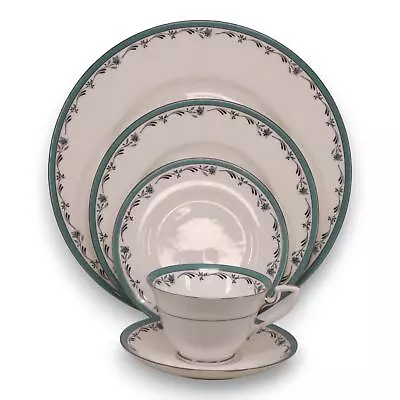 Buy Royal Worcester 5pc Sea Rose Dinnerware Service Setting England 1960 • 59.41£