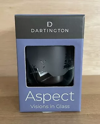 Buy Dartington Whisky Tumbler Aspect Collection Stag Wood Etched Glass Boxed (T3) • 19.99£