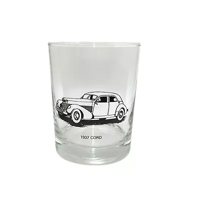 Buy Vintage 1937 Cord Automobile Barware Cocktail Glass 12 Oz • 6.51£