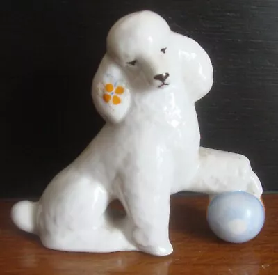 Buy USSR Dulevo Circus Poodle With Ball • 10£