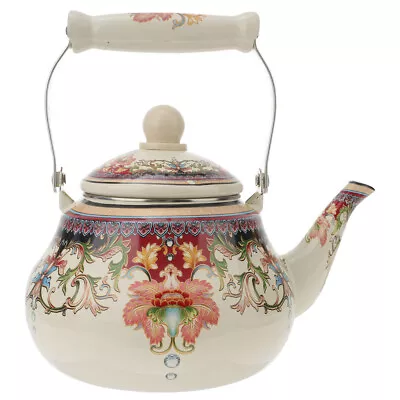 Buy Ceramics Loose Tea Pots China Teapot Tea Set Enamel Tea Kettle • 25.79£