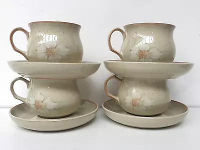 Buy 4 X DENBY 'DAYBREAK' TEA / COFFEE CUPS & SAUCERS IN EXCELLENT CONDITION • 12.50£
