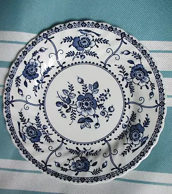 Buy Vintage Johnson Brothers Indies Blue Bread Plates  6 In Diam Ironstone • 8.15£