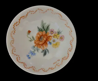 Buy Thomas Bowl Small 5  Floral Peach Yellow Pink Red Blue Replacement Germany White • 9.50£
