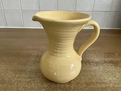 Buy Lovatts / Denby  Stoneware - 1 Pt Yellow Ribbed Jug • 12£