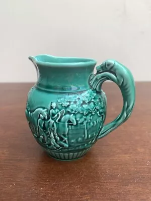 Buy Vintage Emerald Green Ceramic Jug By Wedgewood & Barlaston Of Etruria England  • 35£