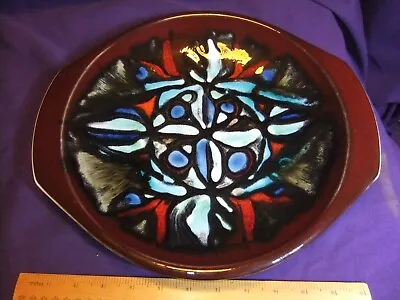 Buy Poole Pottery Delphis Twin Handled Charger/Serving Plate • 30£