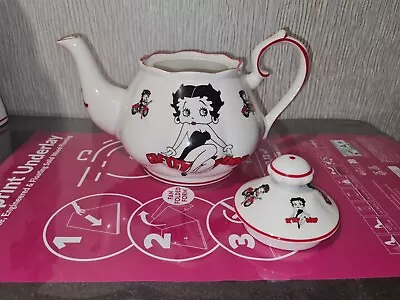 Buy Rare Betty Boop Fine Bone China Teapot, Milkjug And Sugar Bowl  Free Post • 49.99£