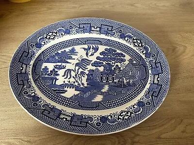 Buy Swinnertons Vintage, Old Willow, Staffordshire England Serving Platter • 15£