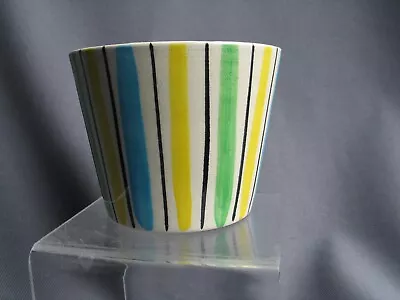 Buy Small MCM Striped Planter C1960s England • 6.99£