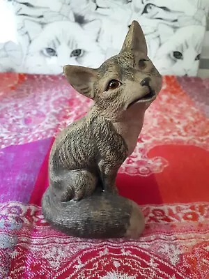 Buy Stoneware Fox Figurine / Ornament - Vintage - Similar To Poole Pottery  REDUCED • 8.85£