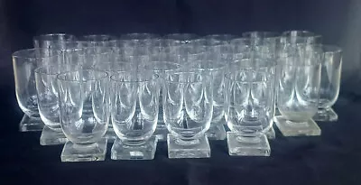 Buy Vintage Jean Luce 30-Pc Art Deco French Crystal Drinkware Glassware Set Lalique • 698.17£