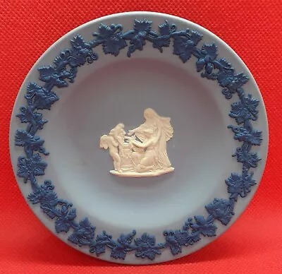 Buy Rare Vintage Wedgwood Three Colour Jasperware Pin Dish • 19.99£