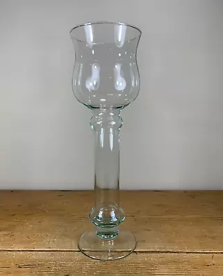 Buy Vintage Tall Glass Vase • 9.50£