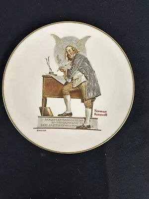 Buy Norman  Rockwell Collector Plate. 1976 Limited Edition America’s Bicentennial • 9.32£