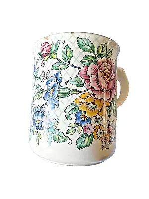 Buy Sadler Victoria Fine Bone China Mug,  Flowers On ,made In England +pretty Cup • 3.33£