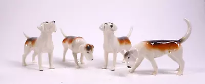 Buy BESWICK FOXHOUNDS 2nd VERSION COMPLETE SET OF 4 • 49.99£