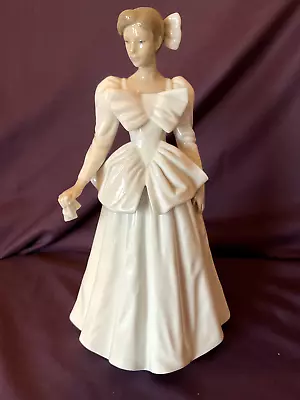 Buy LLADRO NAO Figurine,  Bride In White Gown,  Retired No 1201  27 Cm Tall • 34.99£