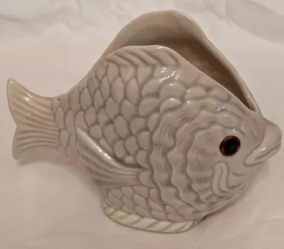 Buy Cuernavca Ceramic Fish Napkin Holder/Vase Mexico Sea Themed Tropical Artisan • 16.77£